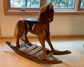 Vintage WLP Plantation Pony rocking horse. Photo 1 of 2. 