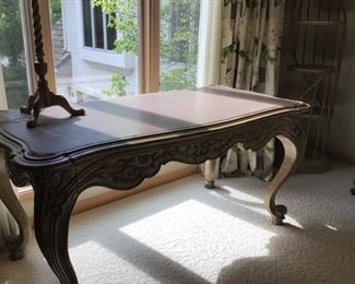 Maitland Smith leather desk purchased at Judith Norman DACOTA. 