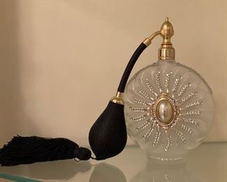 Assorted crystal perfume bottles. Photo 5 of 5. 