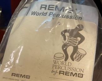 REMO World Percussion Djembe with stand. Photo 1 of 3.