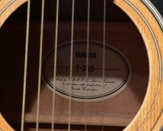 Yamaha F-310 acoustic guitar. Photo 2 of 2. 