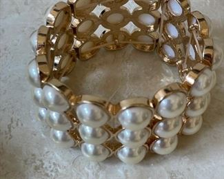 High-end costume jewelry bracelets - 1 shown. 