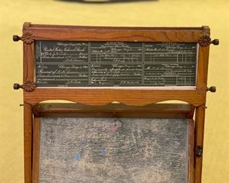 Antique Bryant & Stratton Business Forms Business College, teaching aid. Circa 1900. Photo 3 of 4. 