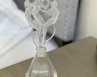 Assorted crystal perfume bottles. Photo 1 of 5. 