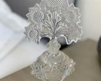 Assorted crystal perfume bottles. Photo 2 of 5. 