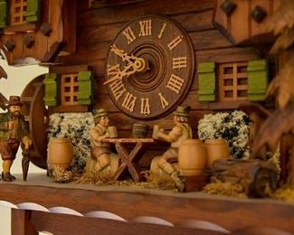 Cuckoo Clock plays on the hour and half hour