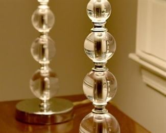 acrylic sphere lamps, small