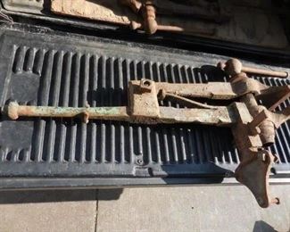 Antique blacksmith vice