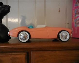 Vintage Barbie car
