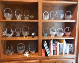 Glass basket collection