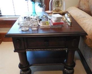 End table; misc