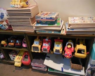 Newer toys and puzzles