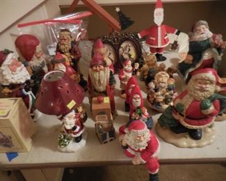 Santa Claus figures
