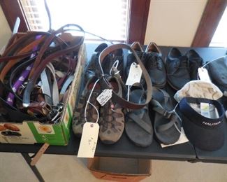 Men's shoes and belts
