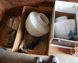 Antique light fixtures