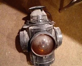 Old Railroad Lantern (has been electrified)
