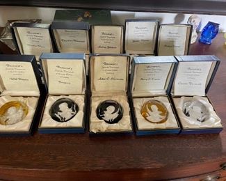 MORE BACCARAT PREIDENTAL PAPER WEIGHTS