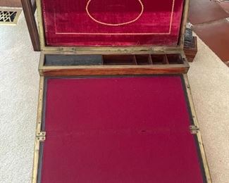 PERIOD CAMPAIGN DESK INTERIOR