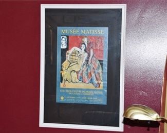 Framed MUSSEE MATISSE Poster