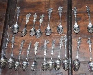 REED BARTON Silverplated Figural Spoons