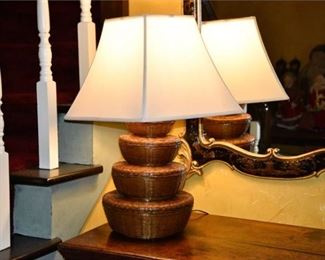 Tiered Table Lamp With Shade