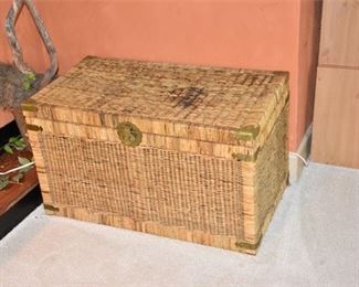 Wicker Storage Chest