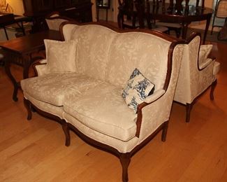 Loveseat and Matching Sofa