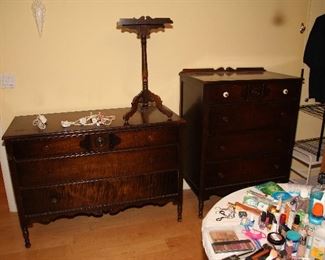 Vintage Dresser w/Mirror, Chest