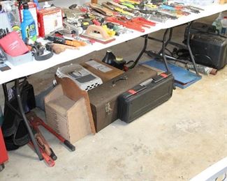 Sawzall; Tap and Die Set in Box, Hand Tools