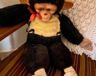 Vintage monkey toy