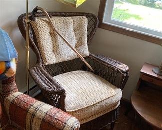 Beautiful vintage wicker chair