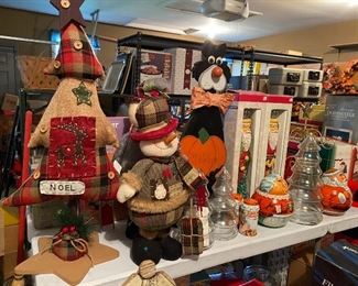 Lots of Christmas decor