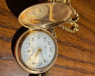 Small Hampden pocket watch 