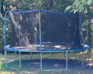 Trampoline, bring some tools and take this home with you!
