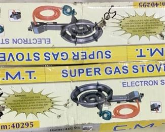 LARGE SUPER GAS STOVE W/ELECTRON STRIKE
