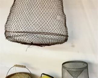 FISHING TRAPS, BAIT CONTAINERS