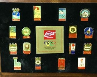 COCA-COLA PIN COLLECTION - 16TH ANNIVERSARY OLYMPIC WINTER GAMES