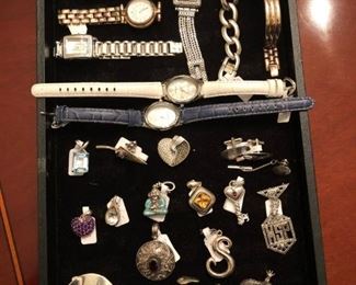 Sterling Silver Watches, Pins / Brooches, Pendants