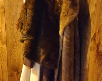 Vintage fur coats