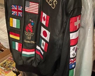 1996 Olympic Games leather  jacket