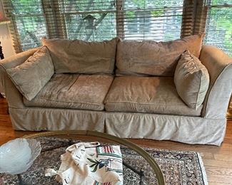 Sofa, 37"D x 91"L,  $295