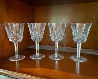 $ Waterford wine glasses,  $50