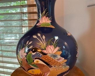 Decorative Japanese vase, 12"H x 9.5"W,  $40