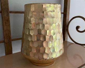 Anthropologie large candle, 7"H, $20