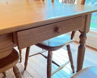 Additional view of Drawers at end of dining table