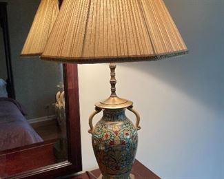 Pair of lamps, 29"H, $38 each