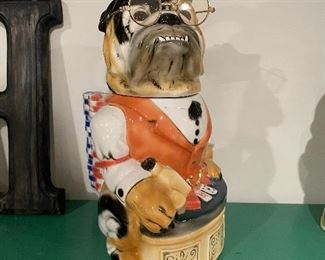 Vintage Stahl Bulldog III Stein The Dealer Cornell Man's Best Friend Series, $220