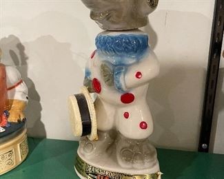 Jim Beams Trophy Elephant Clown Democrat bottle,  $15