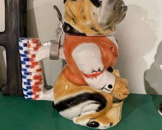 Additional view of Bull dog stein