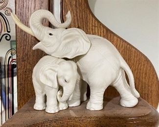 Pair of white elephants,  $20
